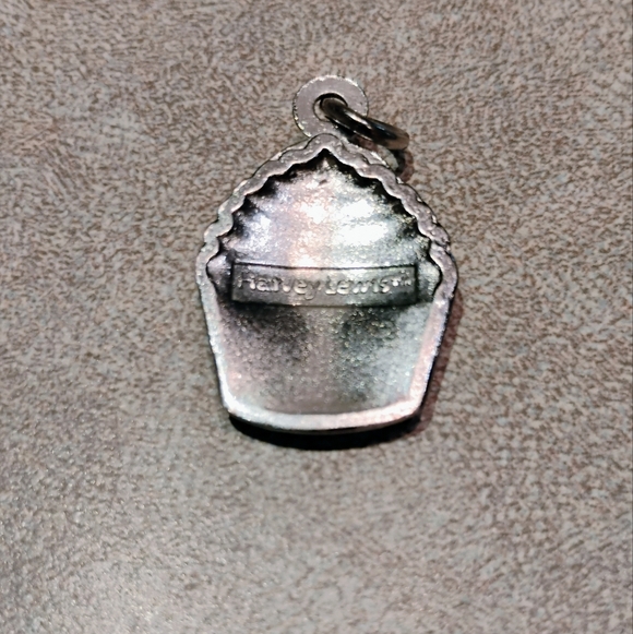 Harvey Lewis upcake Charm with Pink Accents - Picture 3 of 5